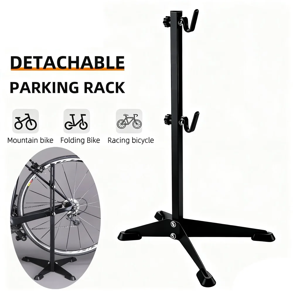 

Складная стойка для парковки велосипедов, внутренняя подставка для ремонта велосипедов, держатель для хранения в гараже, держатель для обслуживания велосипеда