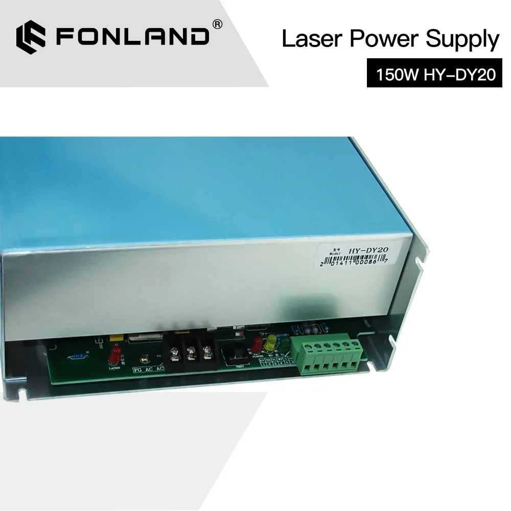 Fonland DY20 CO2 Laser Tube Power Supply For RECI W6 Z6 S6 W8 Z8 S8 CO2 Yongli EFR Laser Tube Engraving Cutting Machine