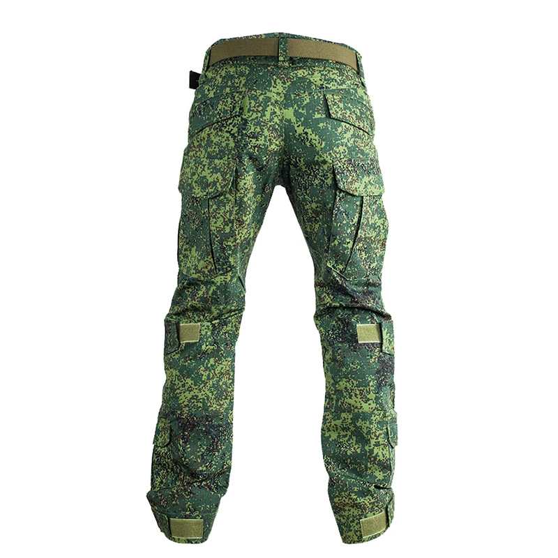 HAN WILD Taktisches Hemd CAMO Kletterkleidung Uniform T-Shirt Jagdhemden Verschleißfestes Kampfhemd Cargohose Knieschützer