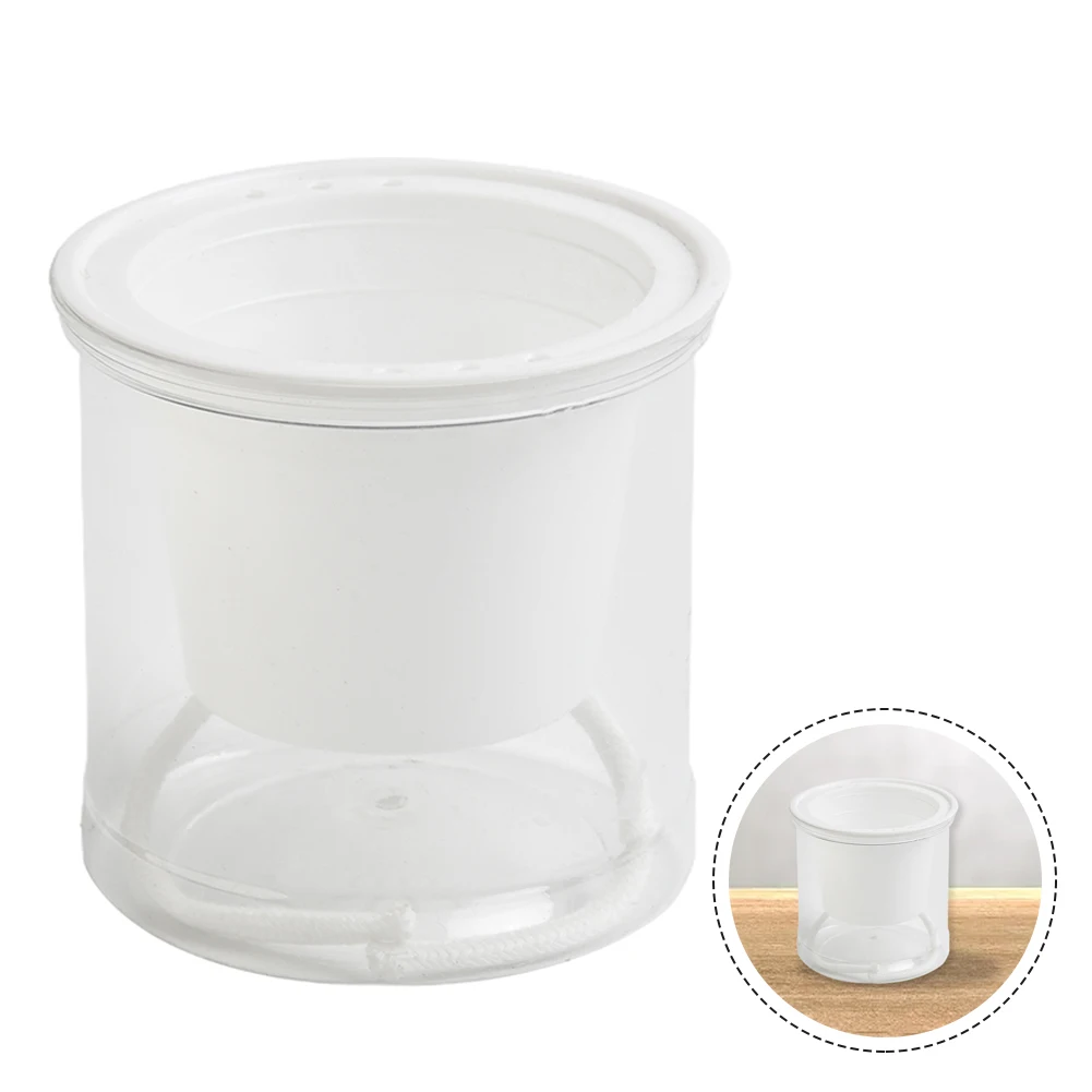 

Flower Pot Transparent Self-Watering Plant Pot Creative Lazy Automatic Water Absorption Garden Pots Planters Decor