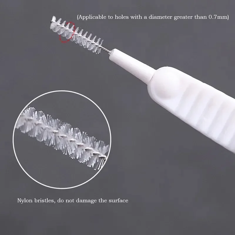 New 10 pcs/set shower head cleaning brush washing anti-clogging small brush pore gap cleaning brush for kitchen toilet phone hol