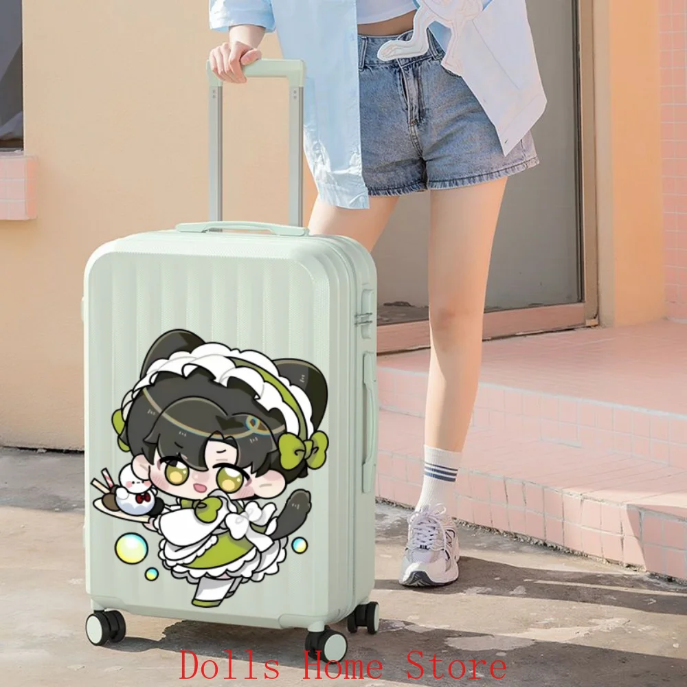 

Anime Love and Deepspace Rafayel Sylus Zayne Caleb Xavier Cosplay Cartoon Meidofuku Sticker Suitcase Bedroom Waterproof Decal