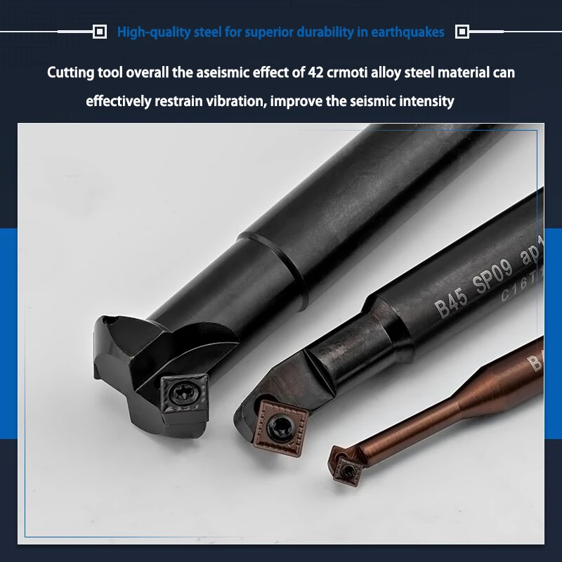 45-degree positive and negative SPMG CNC multi-functional disposable chamfering tool holder