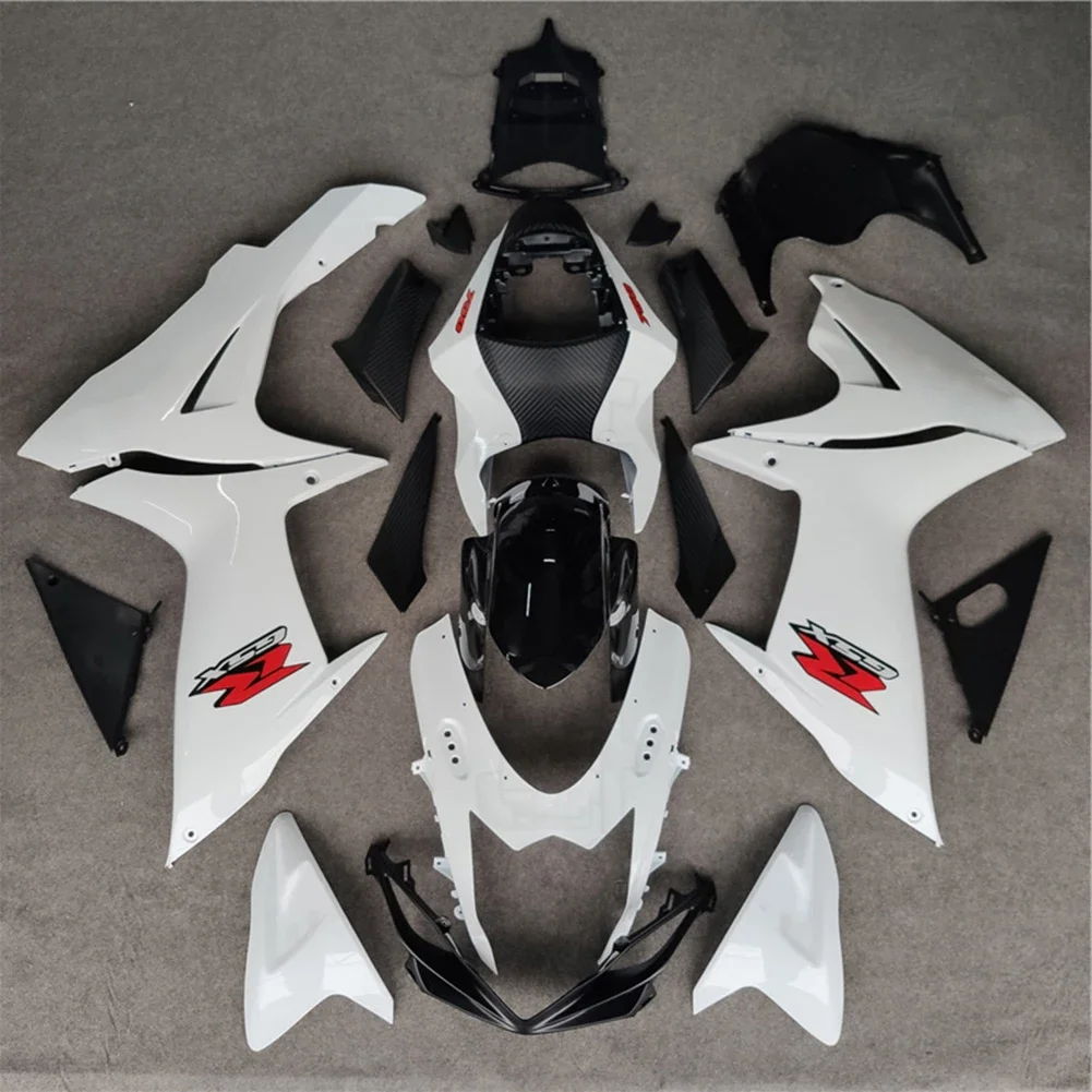 ABS Plastic Injection Fairing Kits For Suzuki GSXR 600 GSX-R 750 K11 2011 2012 2013 2014 2015 2016 White