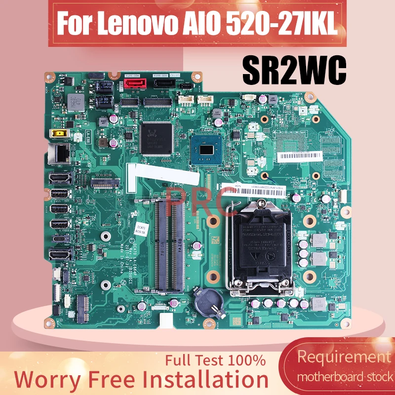 

For Lenovo AIO 520-27IKL Motherboard LA-E884P 11S01LM147ZZZ 01LM148 SR2WC All-in-one Mainboard Tested