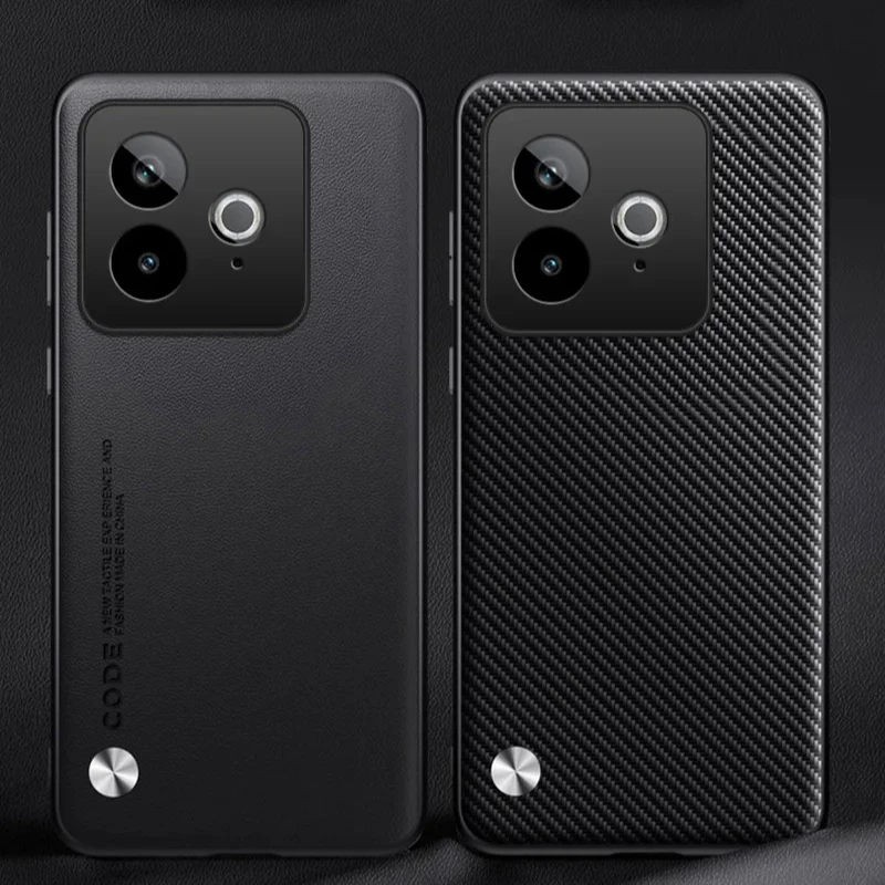 Einfache Leder Telefon Fall für Realme GT 7, Matte Silikon Weiche Stoßstange Abdeckung Fällen Für Realme GT7 GT 7T GT 7Pro Funda – Detail 5