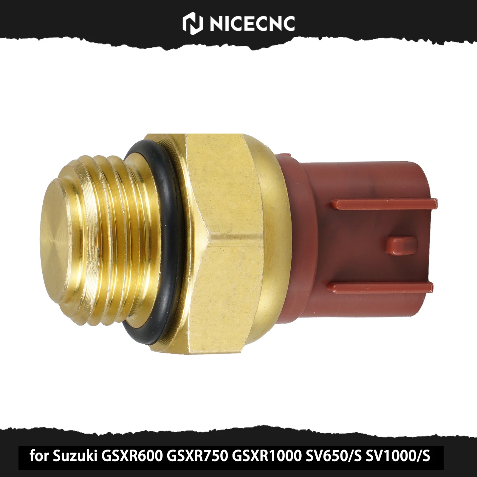 

M18 * P1.5 термовыключатель вентилятора радиатора мотоцикла для Suzuki GSXR600 GSXR750 GSXR1000 SV650/S SV1000 DL650 DL1000 GSX1300R VL800/T