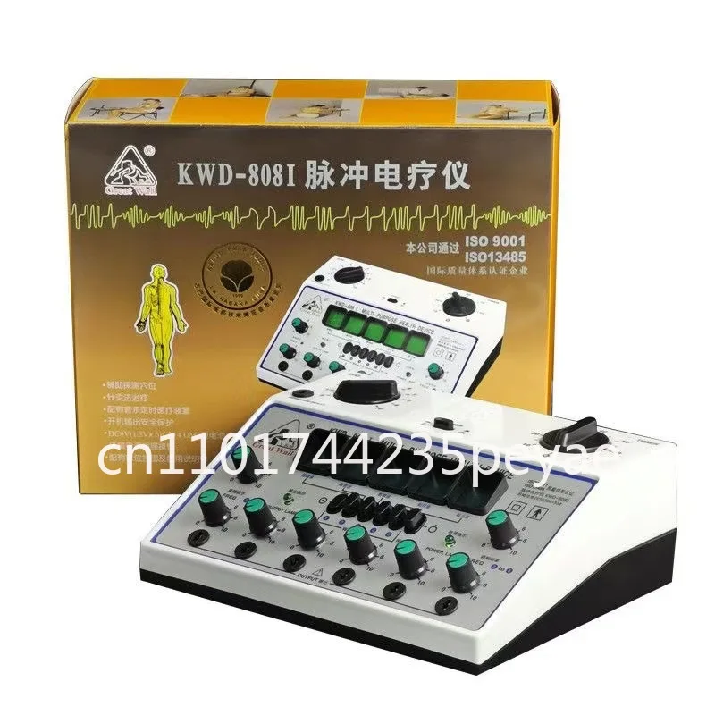 Electro Acupuncture Stimulator KWD808I 6 Output Patch Electronic Massager Care D-1A Acupuncture Stimulator Machine KWD-808 I