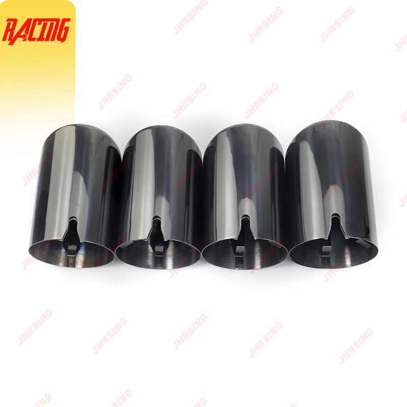 4 sztuki końcówek wydechowych do BMW F87 M2, M2C, F80 M3, F82, F83 M4, F10 M5, F12, F13 M6, akcesoria samochodowe ze stali nierdzewnej, końcówki tłumika, modyfikacja. — 2