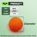 Orange 8mm 30pcs