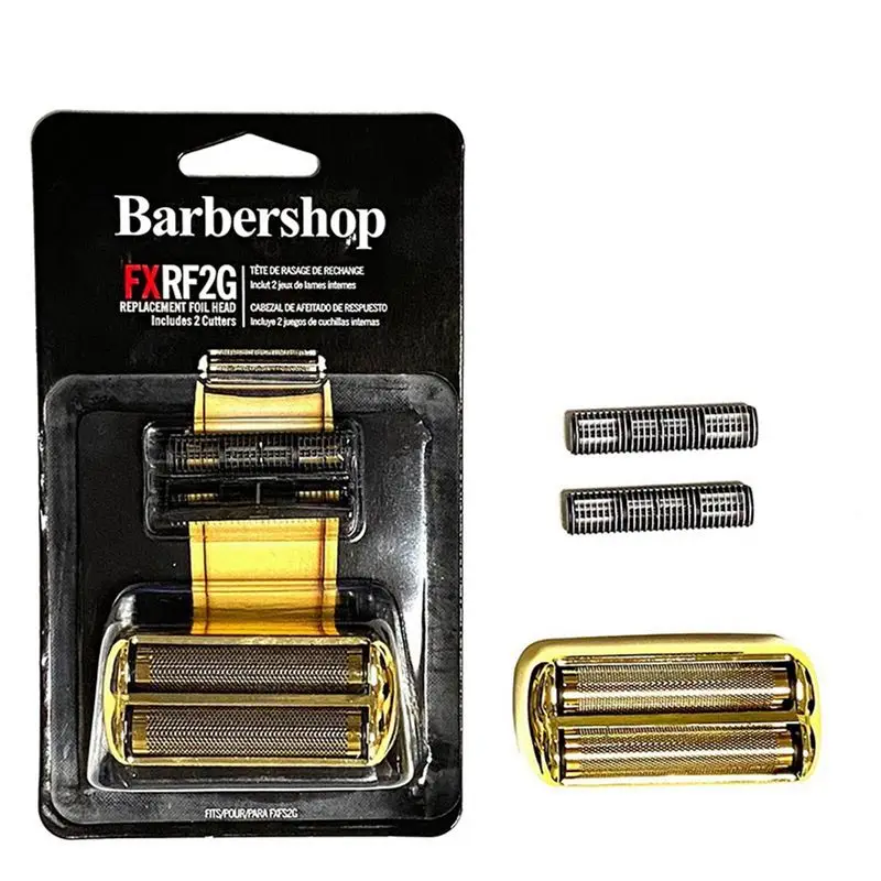 

Hot Sale-2X Hair Clipper Cutter Head For Babyliss Brightener PRO Foil Cutter Blade Hair Clipper Accessories Gold