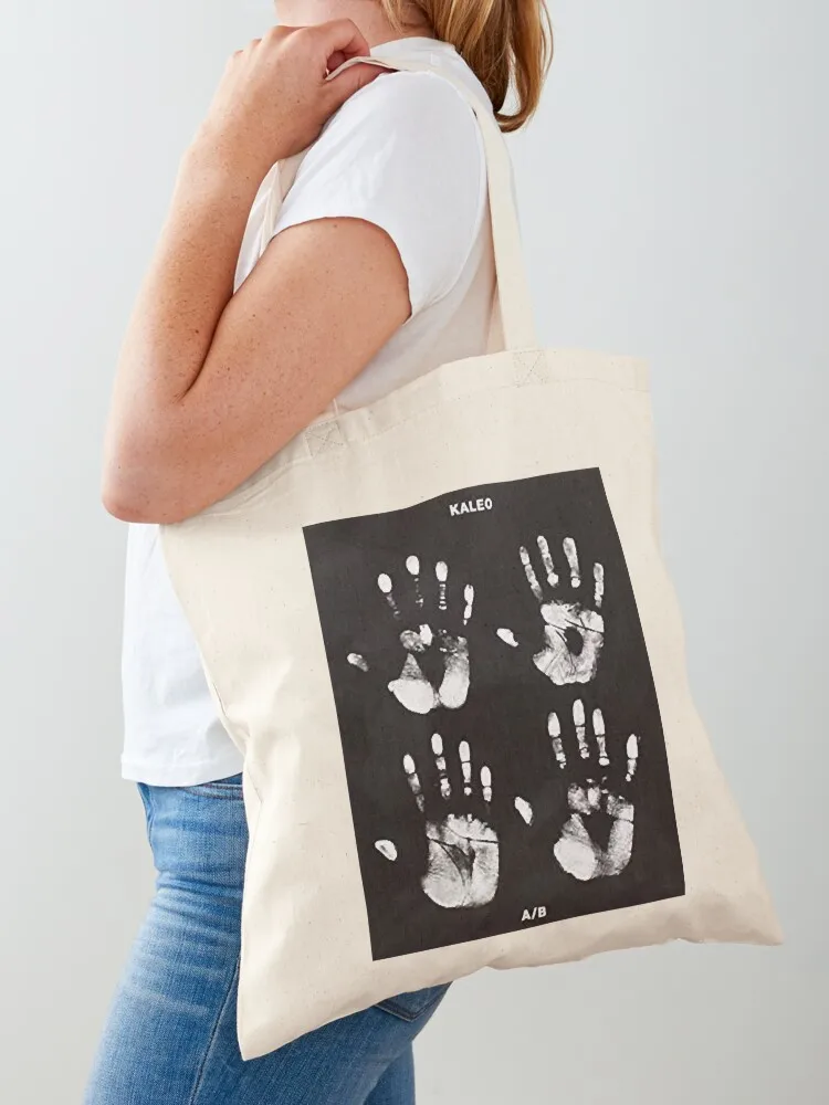 

logo kaleo ab tour 2022 tanganhitam7676 Tote Bag Big bag tote bags cloth bags foldable reusable bag personalized tote