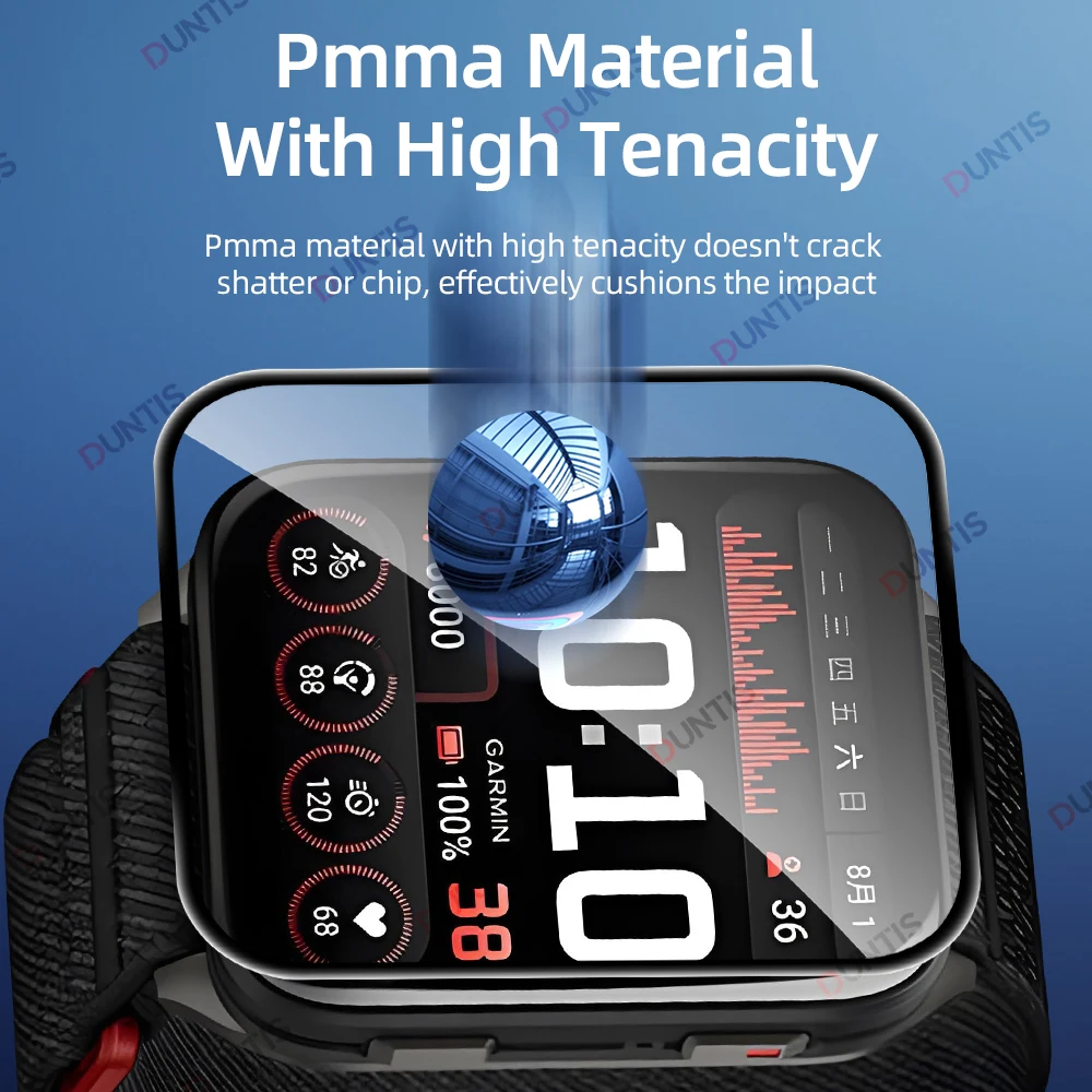 Protetor de tela para Garmin Venu X1 3D Curvo Protetor de tela Ultra-HD Cobertura total Acessórios de película protetora (não é vidro)