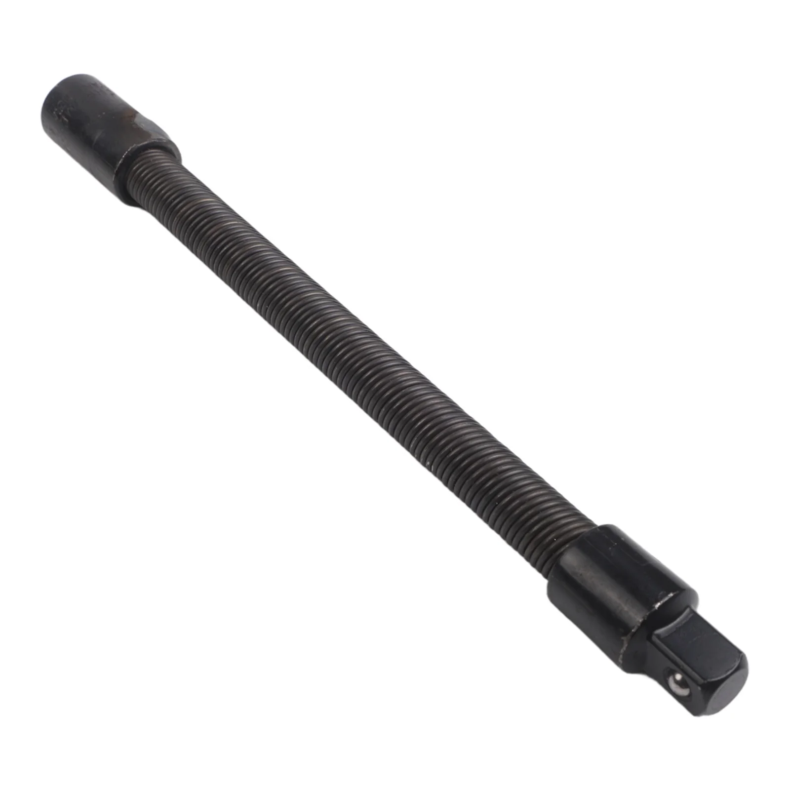 Drive Extension Bar Adapter with Flexible Shaft and Polished Chrome for 1 2 Inch Socket Wrench Systems and Power Tools