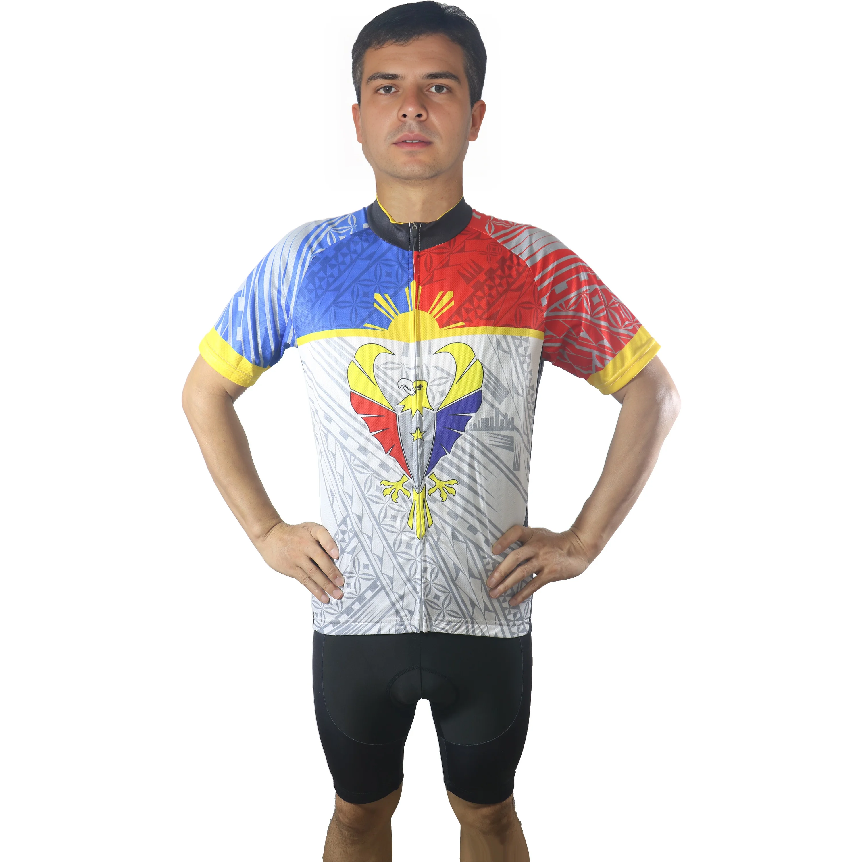 

Cycling Jersey, Outdoor Short MTB Shirt, Team Filipino Jersey, Philippines Shirt, Bicycle Race Sportswear, Road Breathable Top