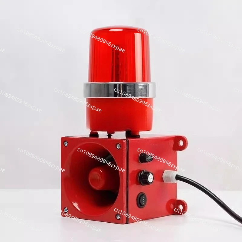 Multi-Function Industrial Alarm - SJ-2/STSG-01/TBJ Series Sound & Light Alert (100dB-150dB) with Voice Broadcast