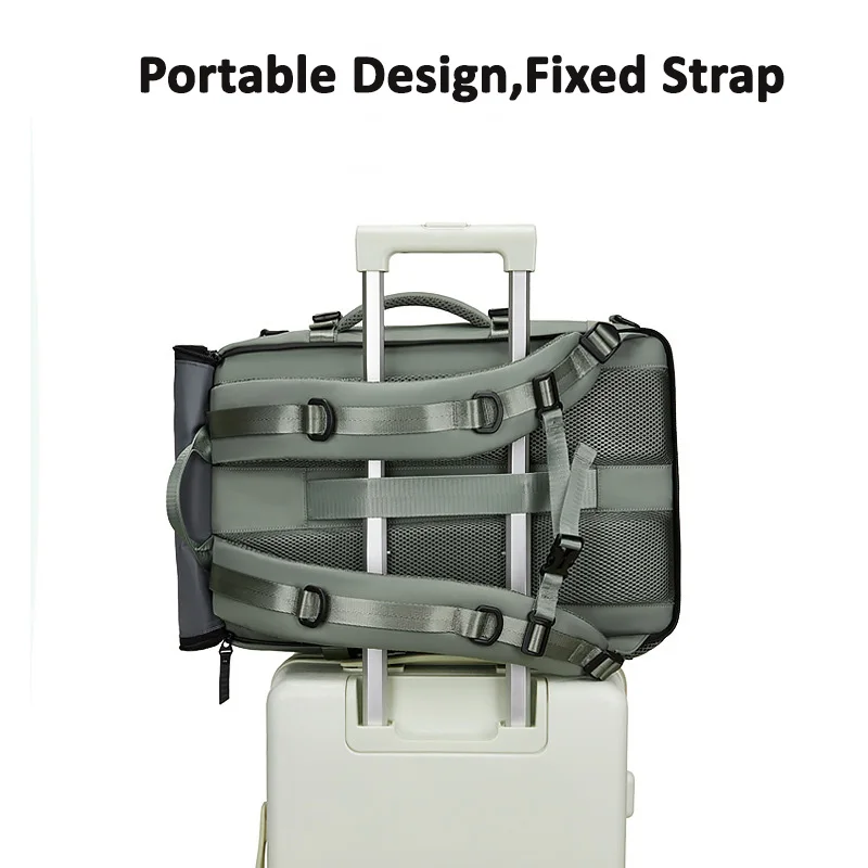 حقيبة ظهر أكسفورد متعددة الوظائف للسفر في الهواء الطلق، حقائب كروس ذات سعة كبيرة، حقيبة أمتعة للكمبيوتر، حقيبة ظهر نسائية #5