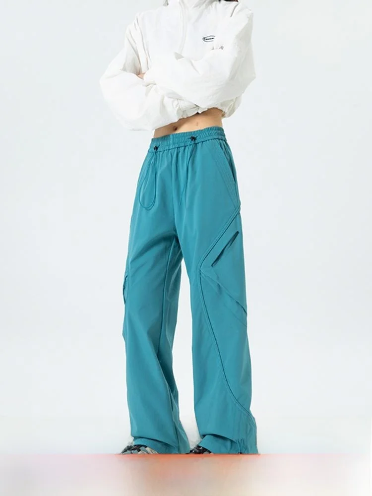 

Легкие 3D индивидуальные брюки-парашюты для мужчин и женщин, походы на открытом воздухе, тихие прямые брюки, подходящие для пары