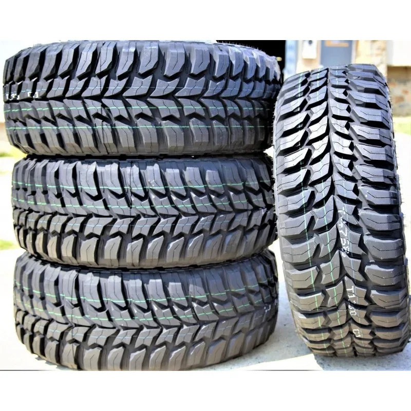 Set of 4 (FOUR)M/T Mud Off-Road Light Truck Radial Tires-LT235/80R17 235/80/17 235/80-17 120/117Q Load Range E LRE 10-Ply BSW Bl