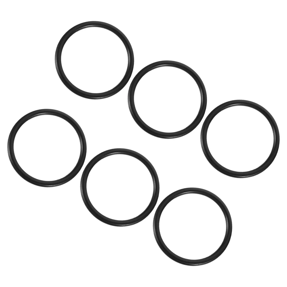 

6 Pcs Crystal Bowl Washer Rubber Ring for Singing Bowls Acid-base Mat Rings Sound Ritual Instruments