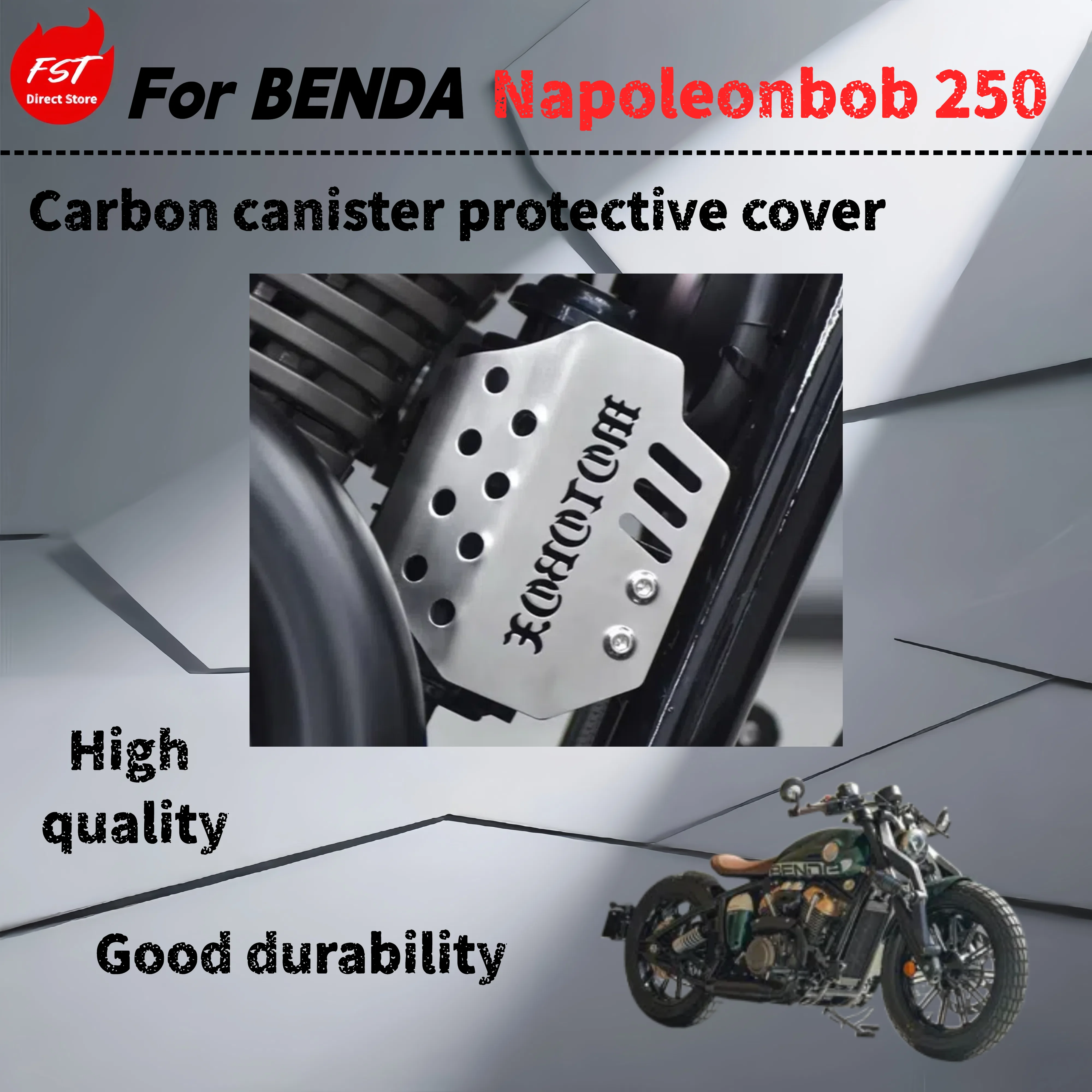 

For Benda Napoleonbob 250 retrofit carbon can protective cover vintage carbon deposit can decorative cover