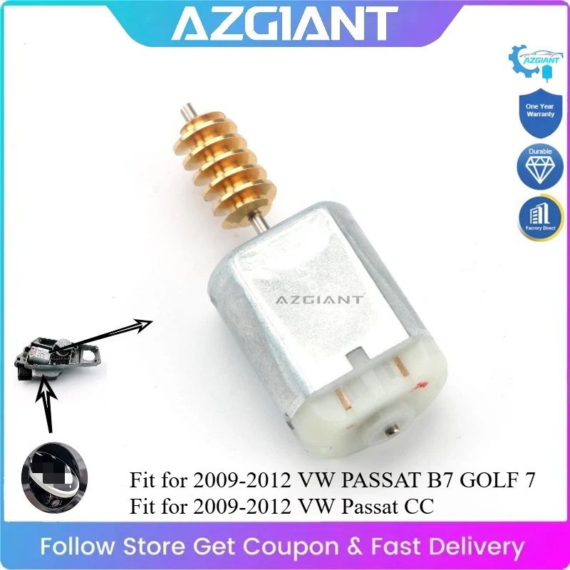 

AZGIANT Car Rear Trunk Badge Reverse Camera Mechanism Motor for 2009-2012 VW PASSAT OEM Brand New Fitment Ensures Parking Safety