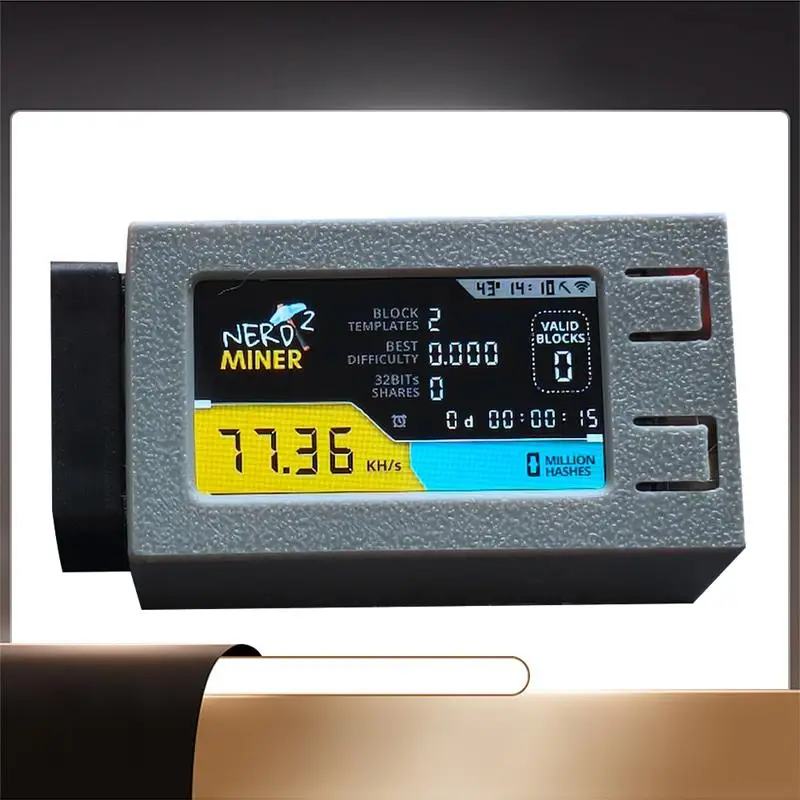 

X64A-Для Nerdminer V2 Pro Хешрейт 78K/S BTC Lottery Solo Miner Nerd Miner с вентилятором