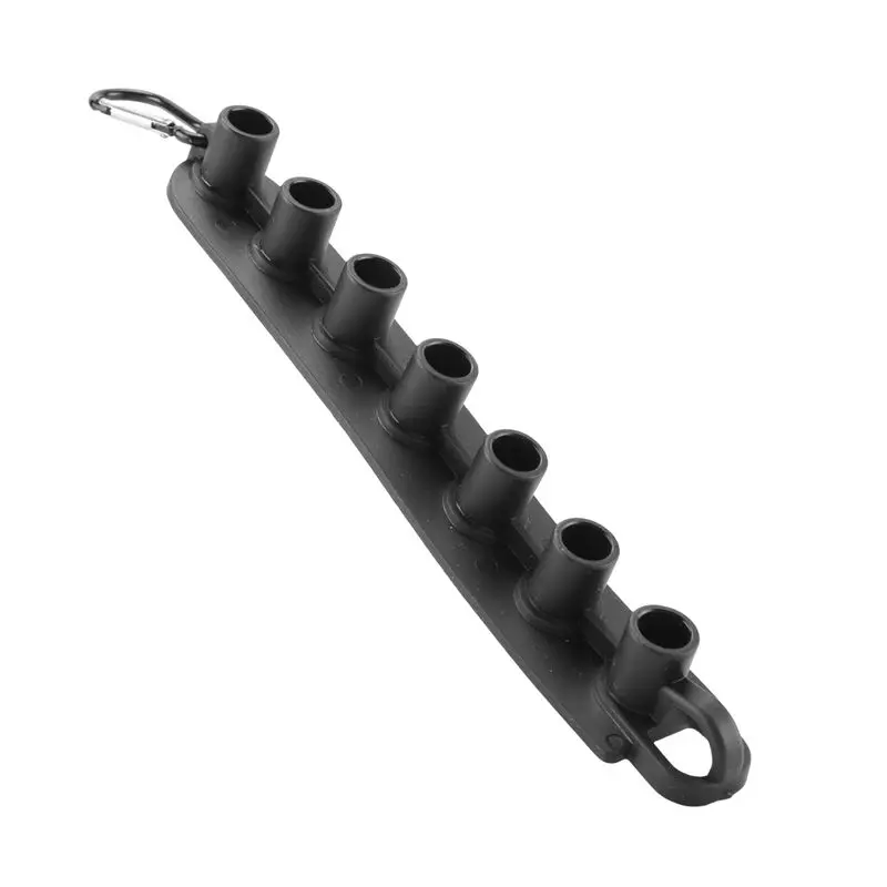 A93E-Pressure Washer Nozzle Holder, Holds 7 Nozzle Tips With 1/4 Inch Quick Connect(Without Nozzles )
