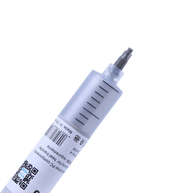 30G Silver Silicone Compound Thermal Grease Conductive Grease Heatsink for CPU GPU Chipset Notebook Cooling 3.17W/for m.