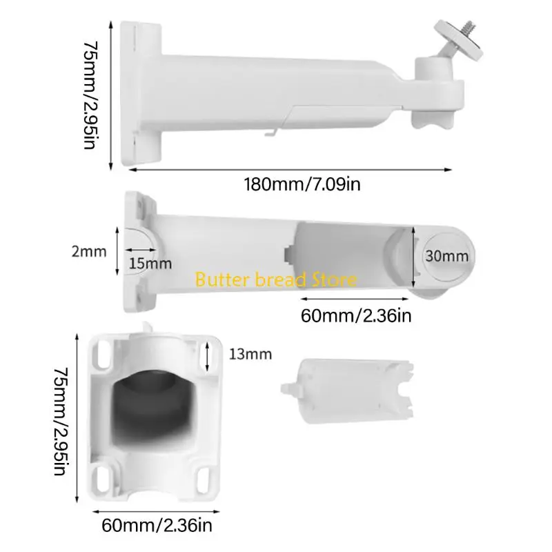 W89C 360 вращается сильная алюминиевая камера камеры безопасности для наружного