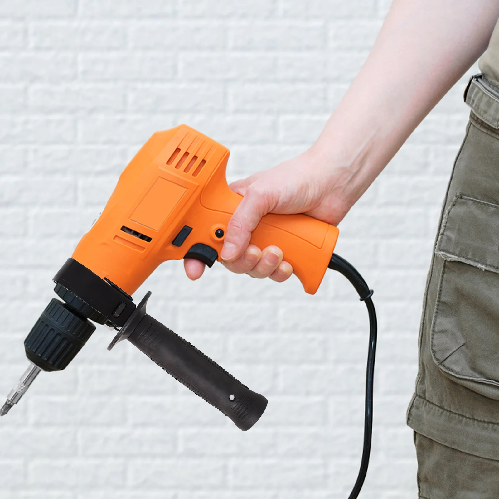 

Impact Drill Replacement Handle Electric Hammer Reinforced Hollow Handle for Power Tool Accessories Repair Replacement