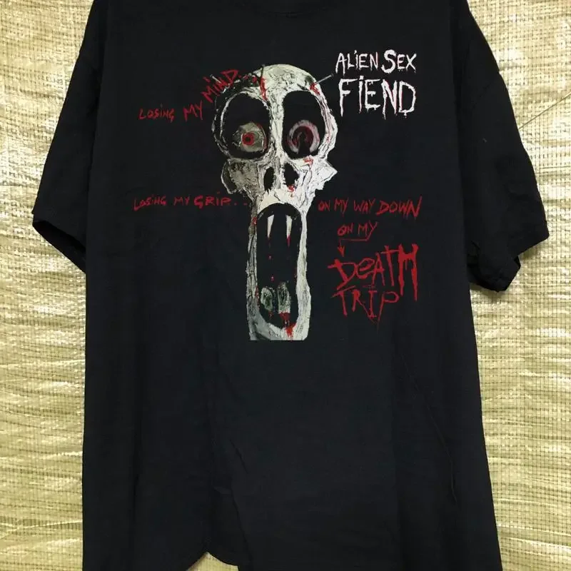 Alien Sex Fiend Music For Lovers Black T Shirt Cotton S 5Xl