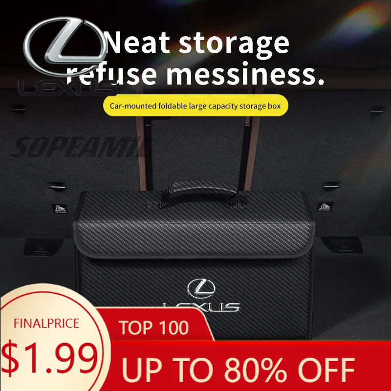 

Органайзер для багажника автомобиля, войлочная сумка для инструментов большой вместимости, для Lexus ES200 ES260 ES300h GS300 CT200h IS250 IS300h RX300