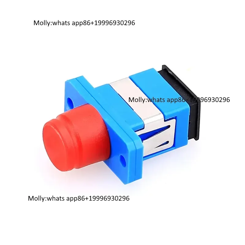 FTTH Fiber Optic Adapters Hybrid SC to FC Fiber Optic Plastic Flange Coupler Connector Converter SC/UPC-FC/UPC