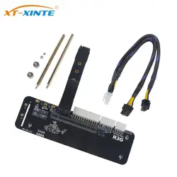 M.2 for NVMe to PCIe x16 Connector PCIe 3.0 x4 M.2 Key M Adapter R43SG 25/50cm eGPU for NUC / ITX / STX / Notebook PC