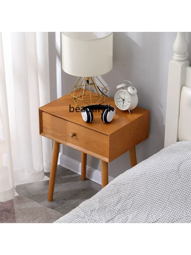 

Прикроватная тумбочка для спальни в скандинавском стиле, маленькая прикроватная тумбочка, простой прикроватный шкаф для хранения вещей, диван для гостиной, боковой шкаф, мебель