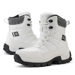 men boots  Winter Slippers Warm Men Shoes Waterproof Non-Slip Plush Sneakers Male tenis shoes Boots Men Sneakers Winter2024