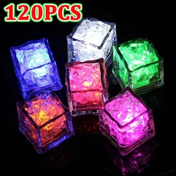 Waterproof Led Ice Cube Multi Color Flashing Glow in The Dark Light Up for Bar Club Drinking Party Wine Decoration