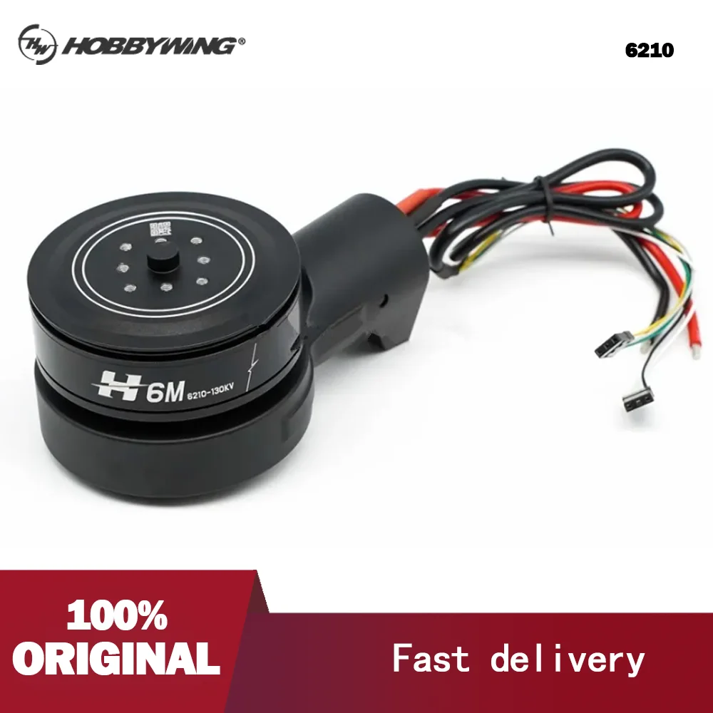 

Hobbywing 6210 H6M Power System 6210 130KV Motor 60A Electric Regulation Integrated 12S 2278 Carbon Fiber Propeller