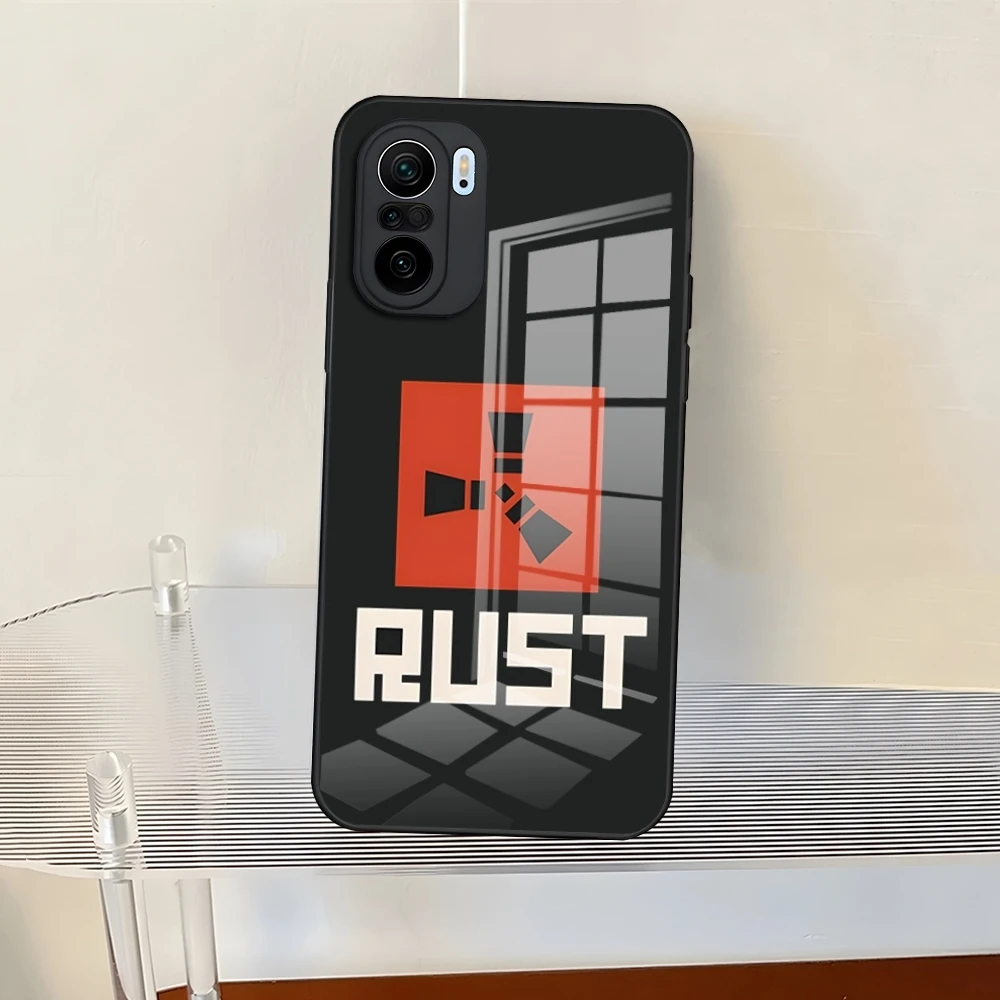 Rust Game Concept Art Phone Case For Redmi 13 12 13c 12c Note 13 Pro Plus 11 12 Pro 10 12s 11s Tempered Glass Back Cover
