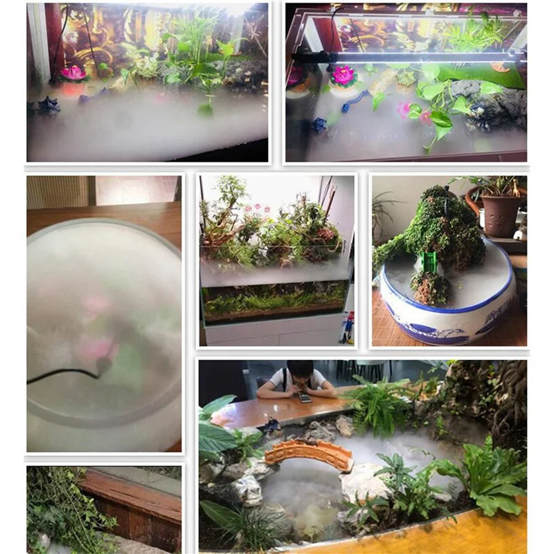 3 шт. 40X46 мм увлажнитель ультразвуковой туманообразователь промышленный инкубатор 24 В распылитель головка распылителя Fogger-AA25