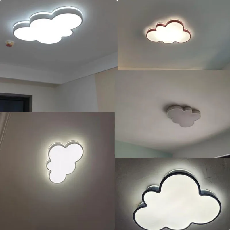 Modern New Living Room Bedroom Ceiling Lamp Children Room Study Ceiling Lamp Corridor Lighting Lamp LED Can Be Three Color Light