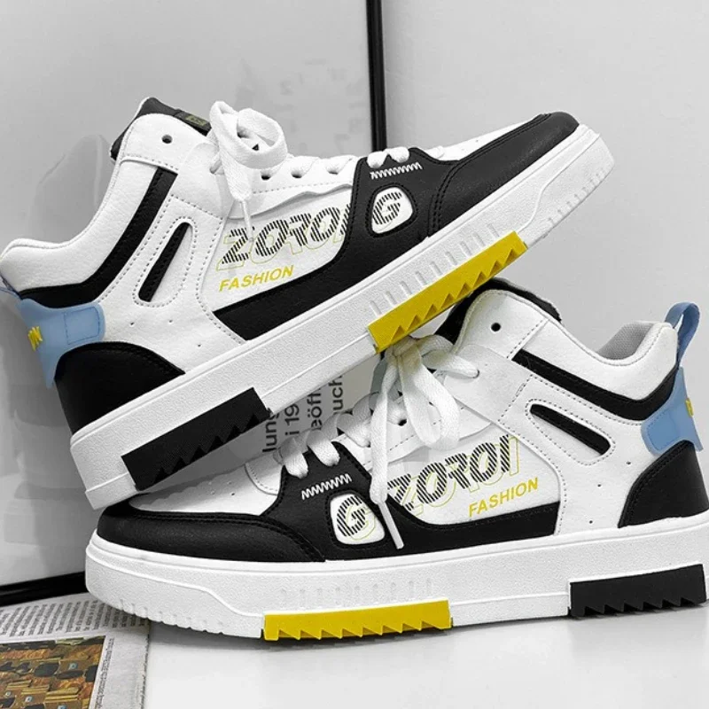 أحذية تزلج رجالية عالية الجودة للطلاب أحذية رياضية ترفيهية قابلة للتنفس أحذية غير قابلة للانزلاق أحذية رياضية عالية الجودة للرجال