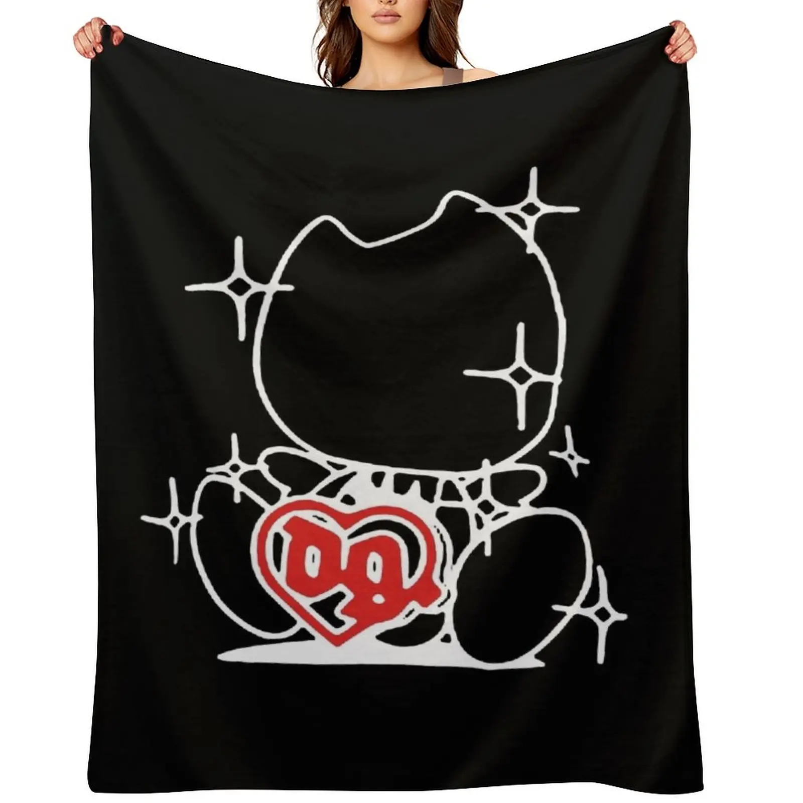 

Bladee Drain Gang , Drain This Gang , Drain Gang Merch Throw Blanket Beautifuls Soft Beds christmas decoration Blankets