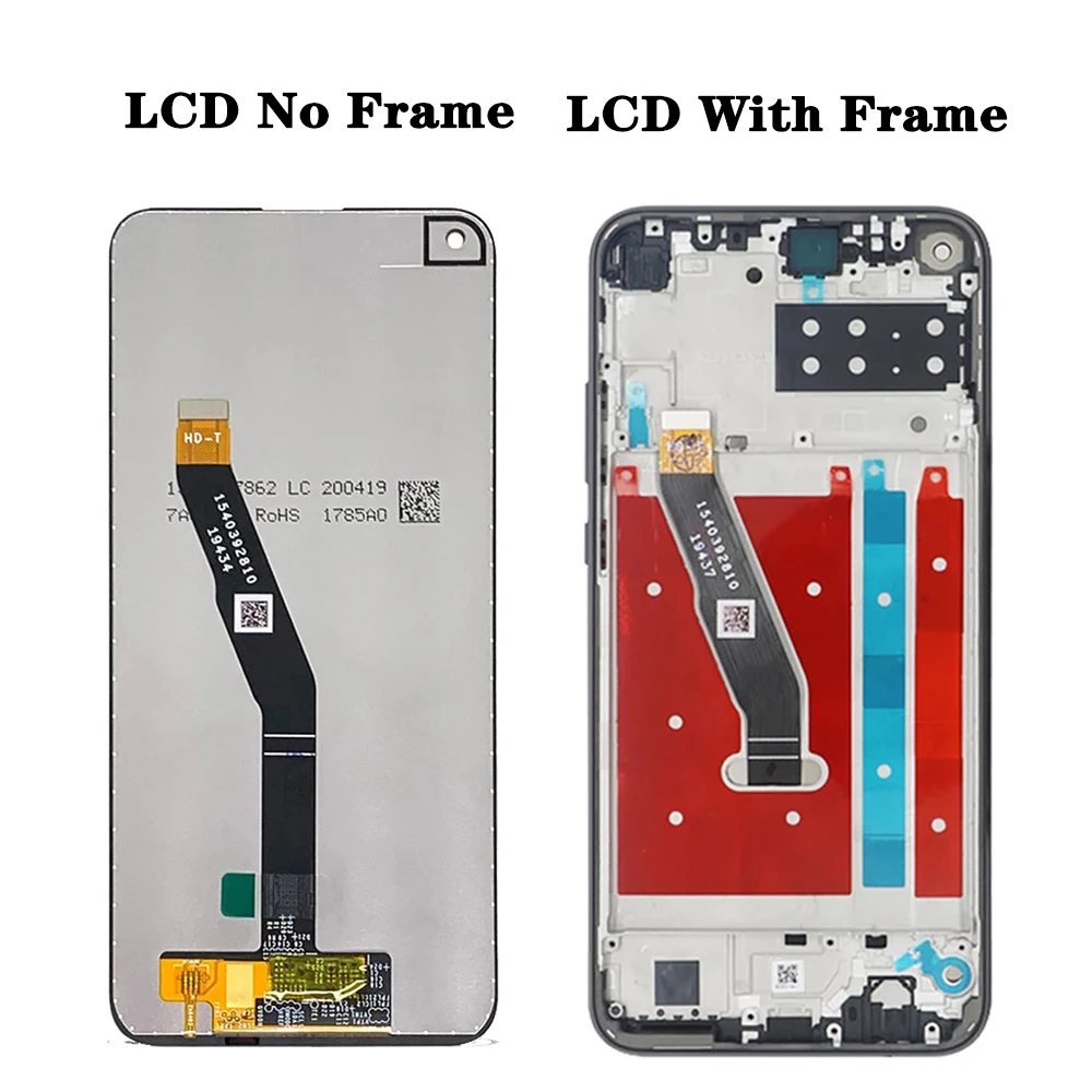 Test For Huawei P40 Lite E ART-L28, ART-L29,ART-L29N LCD Display Touch Screen With Frame Assembly For Huawei Y7P 2020 LCD