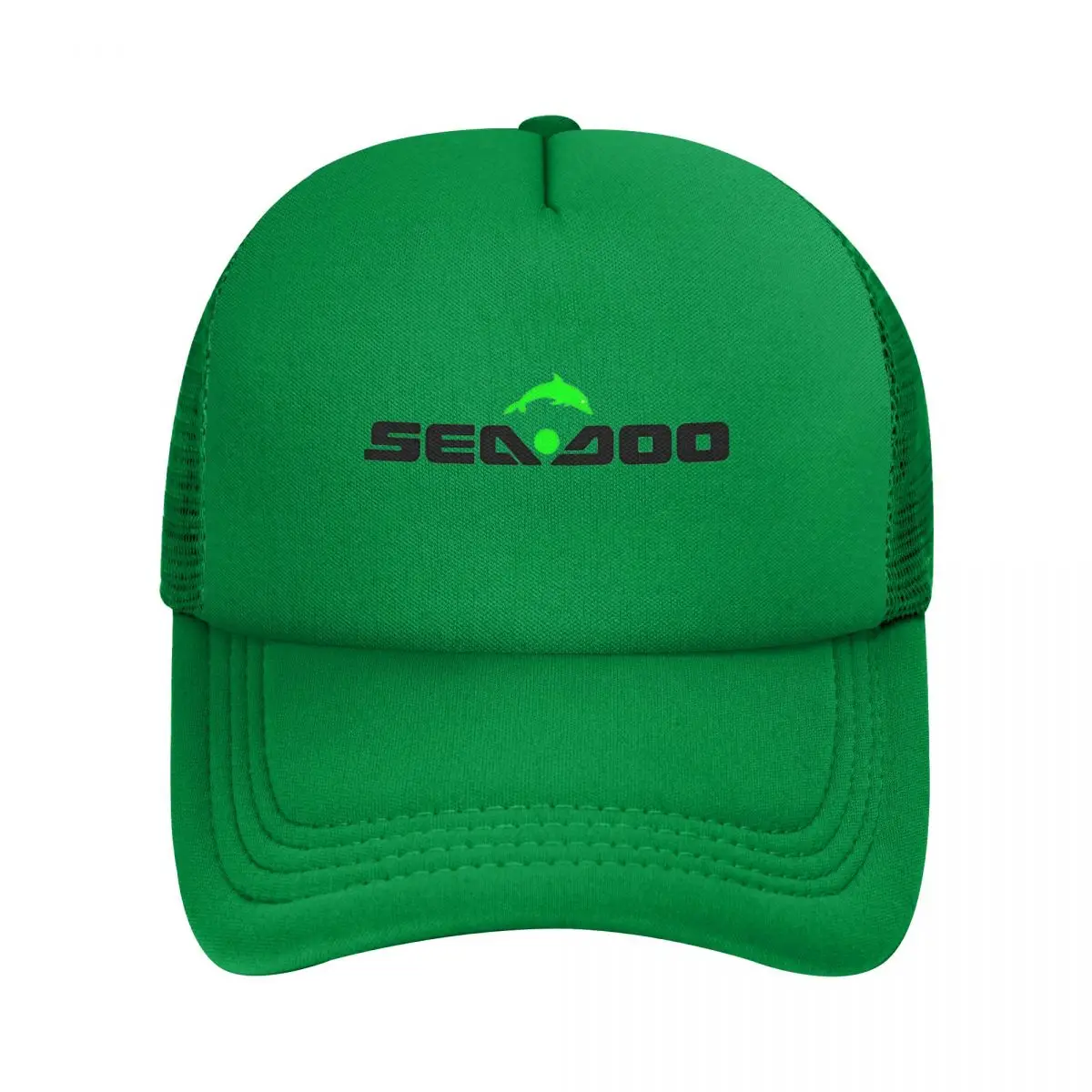 Adult Seadoo Marine Motorcycle Trucker Caps Hip-Hop Mesh Baseball Caps Polyester Hat Trucker Worker Cap Adjustable Racing Cap