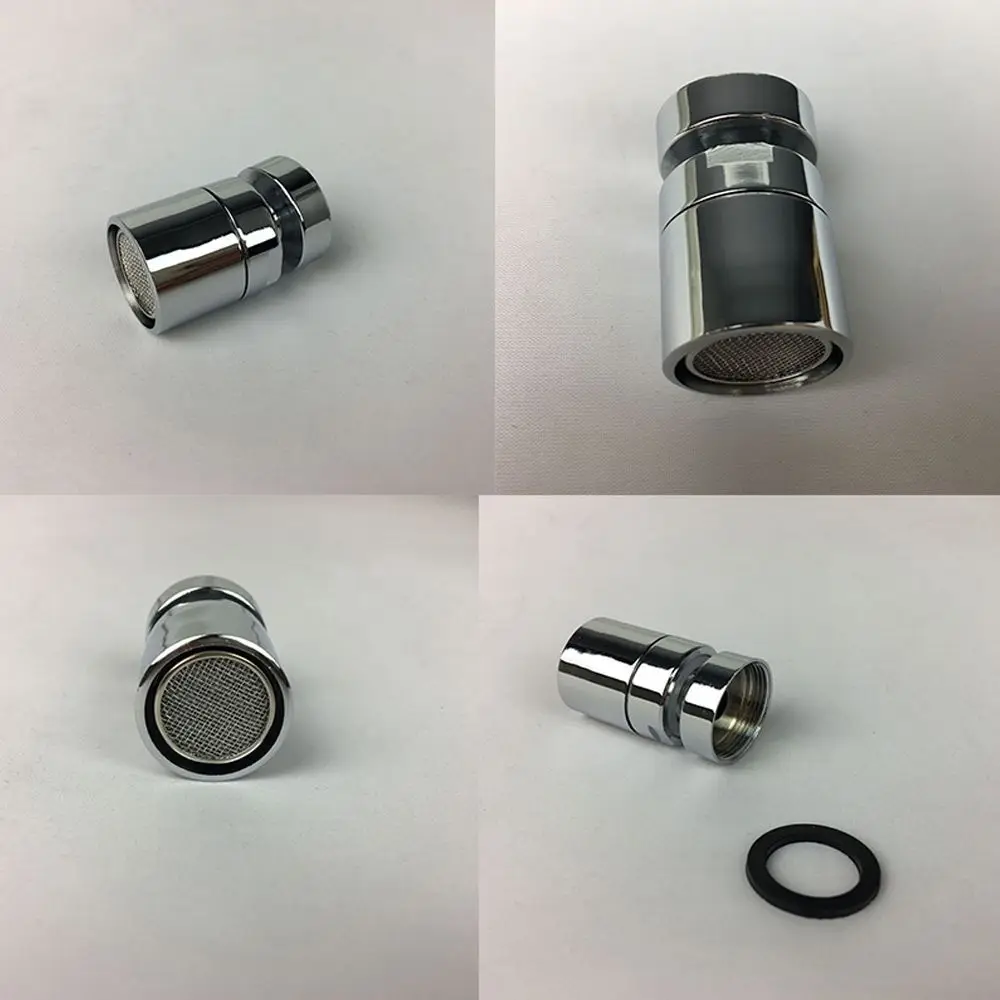 Chrome Finish Brass External Thread Water Saving Kitchen Faucet Sprayer Kitchen Accessories Bidet Faucet Aerator Attachment