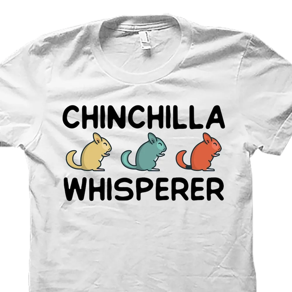 Chinchilla T Shirt Mom Chinchillas Chinchillin Os3953