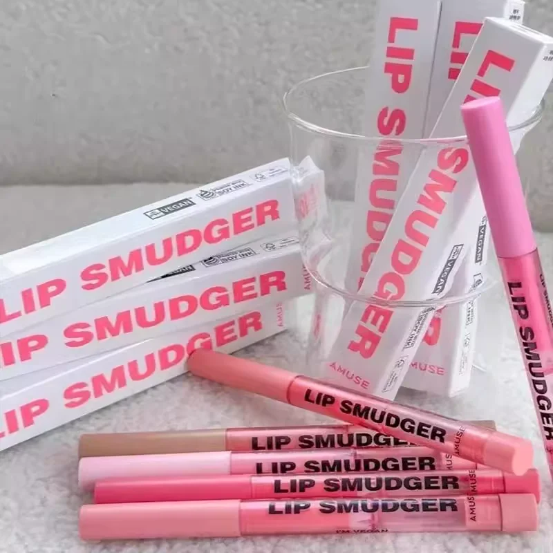 Korea Lip Liner Silky Lip Smudrer Multi-purpose Shadow Base Long-lasting Matte Lipstick Waterproof Natural Makeup Cosmetics