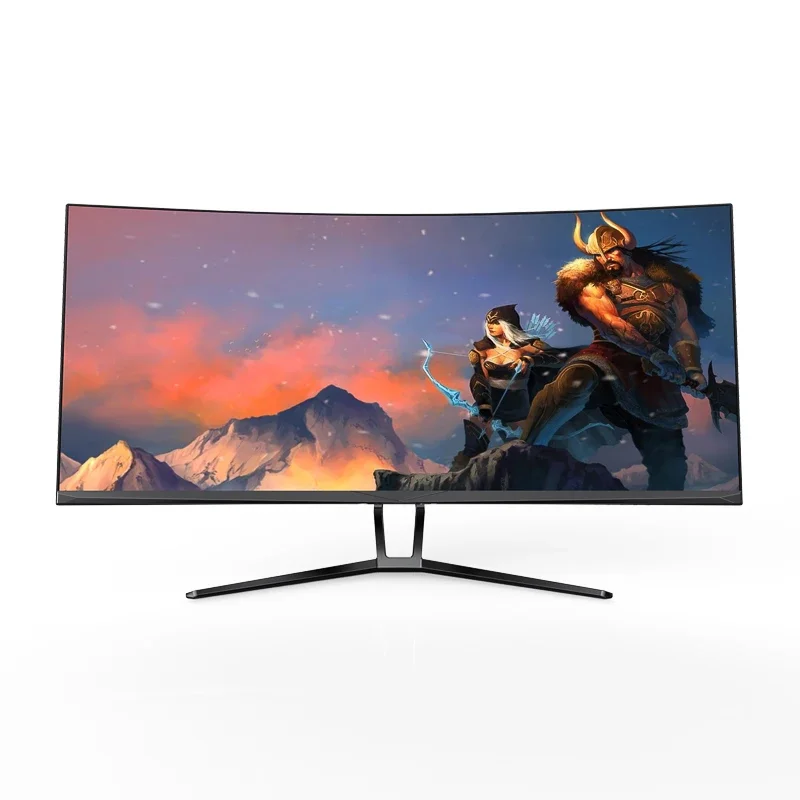 

full viewing angle 178*178 LCD 35 inch curved screen 4K &180Hz IPS panel with VGA HD mi DP for gaming designer TV